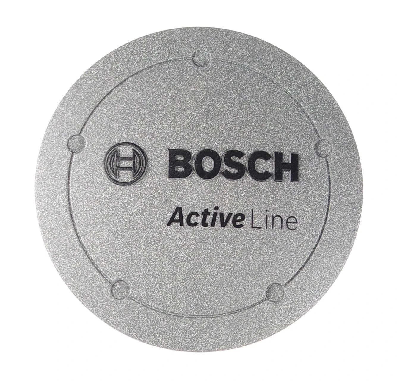 Bosch Motor LOGO-Deckel - Active Platin / Anthrazit 2 Bosch Motor LOGO-Deckel - Active Platin / Anthrazit – Bild 2