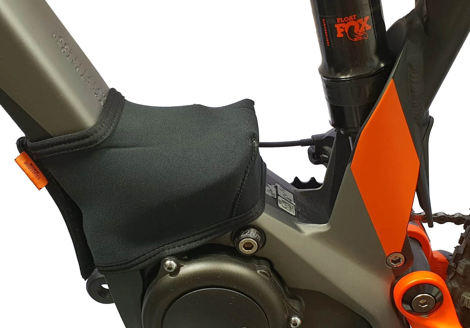 KTM Neopren Cover - Schutzhülle Aufnahme Rahmenakku Semi-integriert 2 KTM Neopren Cover - Schutzhülle Aufnahme Rahmenakku Semi-integriert – Bild 2