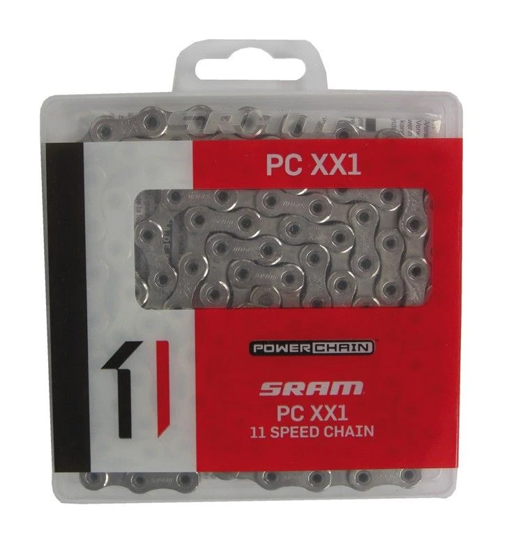 SRAM Kette PC XX1 HollowPin 11-fach 118 Glieder 1 SRAM Kette PC XX1 HollowPin 11-fach 118 Glieder