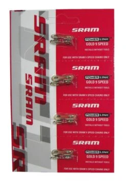 SRAM Kettenverschlussglied Power Link 9-fach Gold 5 SRAM Kettenverschlussglied Power Link 9-fach Gold -E-Bike Parts Günstiges Geschäft sram kettenverschlussglied power link 9 fach gold 829190 3547